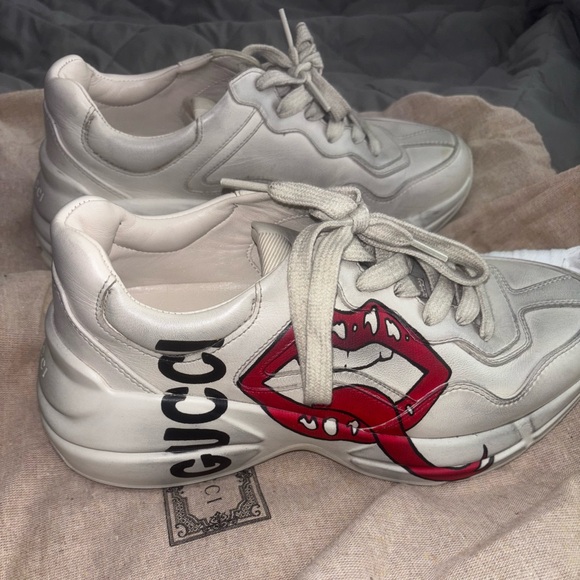 Gucci Rython Mouth Sneakers - Picture 3 of 6